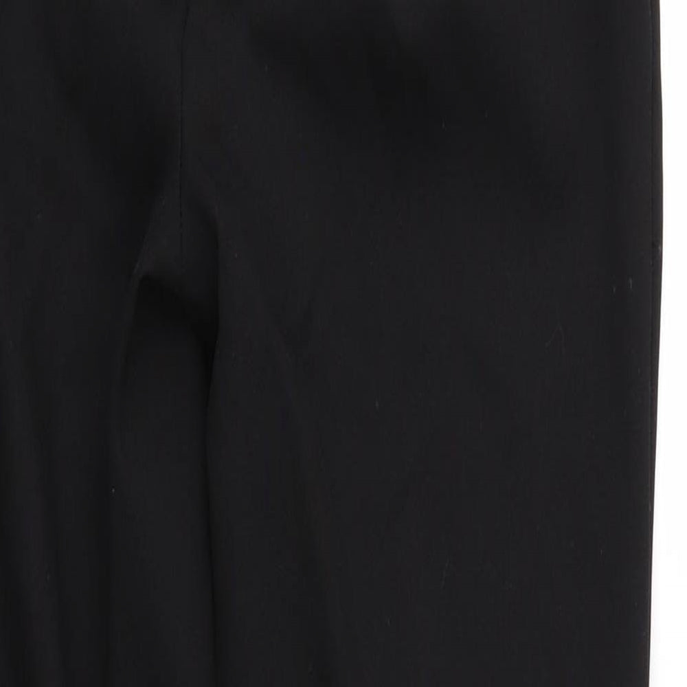 New Look Womens Black Trousers Size 10 L29 in