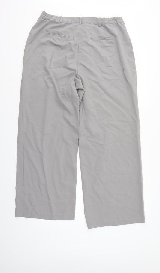 Damart Womens Grey Trousers Size 18 L27 in