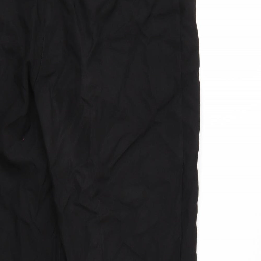 George Womens Black Trousers Size 16 L26 in