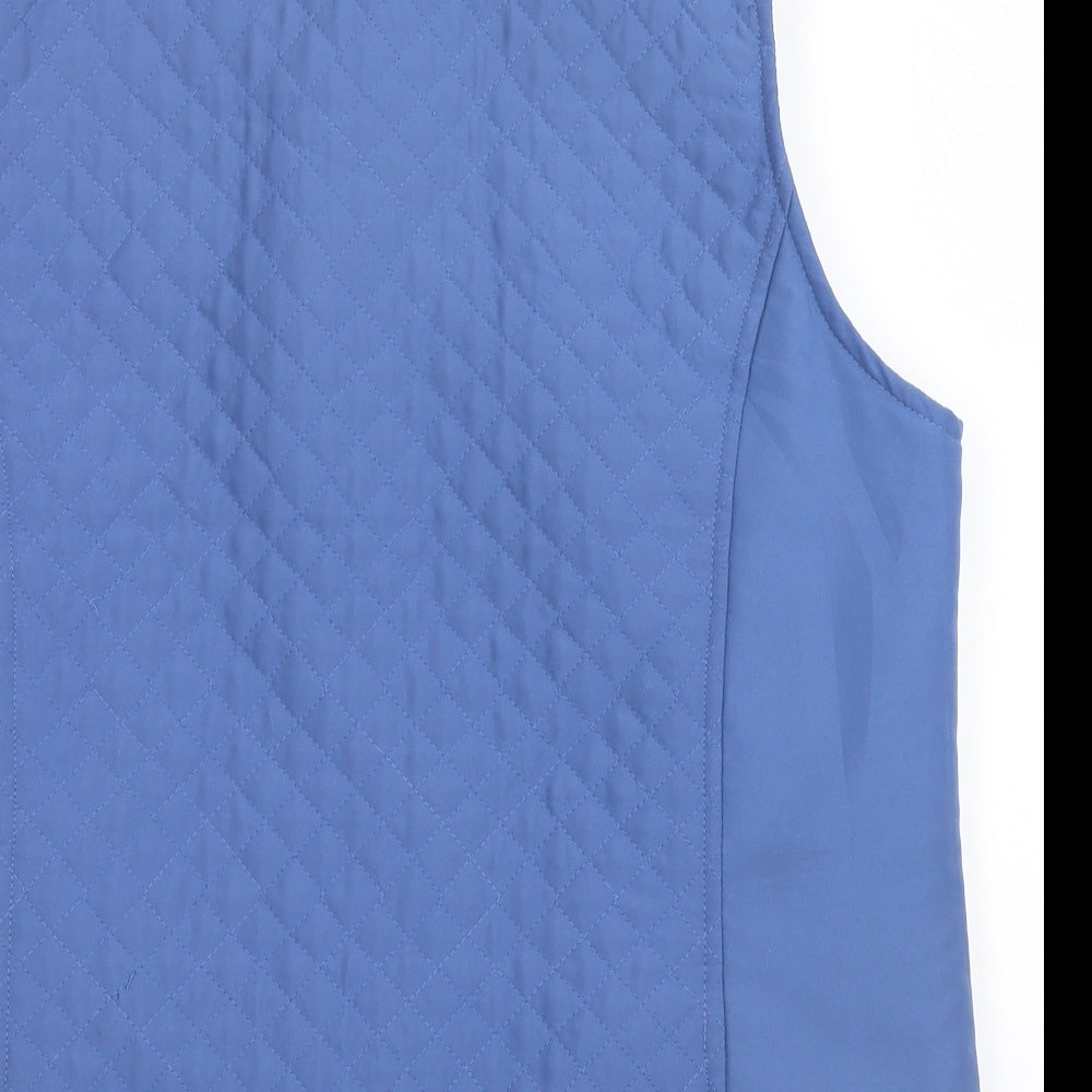 Womens UK Size M EWM Blue Gilet