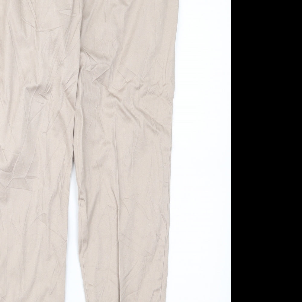 F&F Womens Pink Trousers Size 12 L27 in
