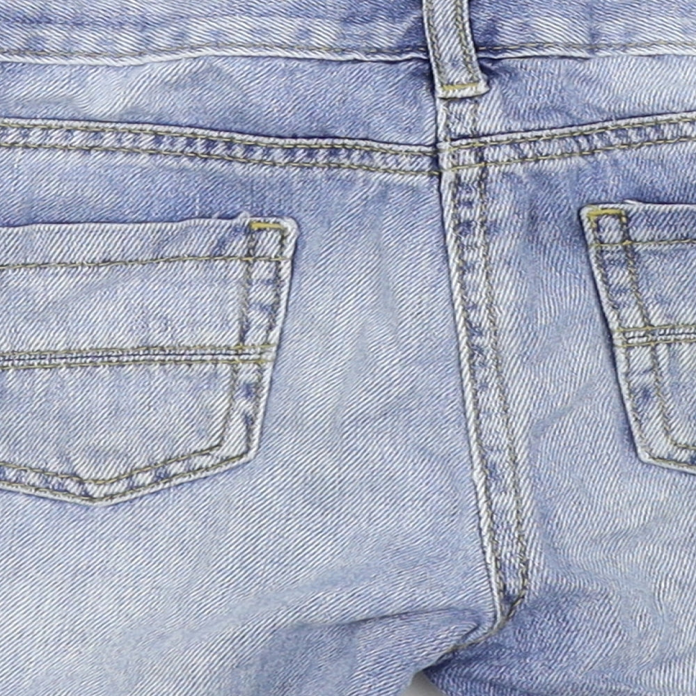 I LOVE GIRLSWEAR Girls Blue Hot Pants Shorts Size 9 Years