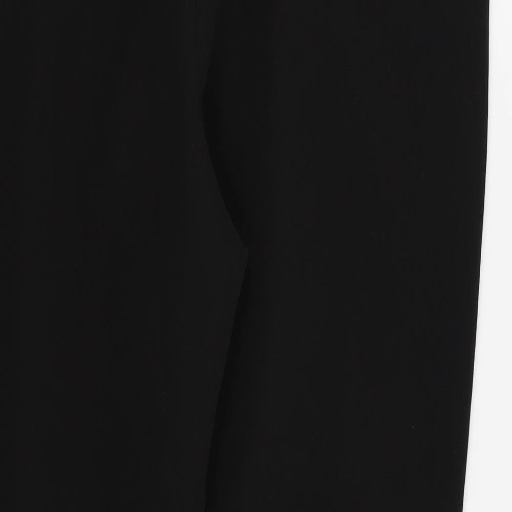 Asda George Womens Black   Trousers  Size 12 L24 in
