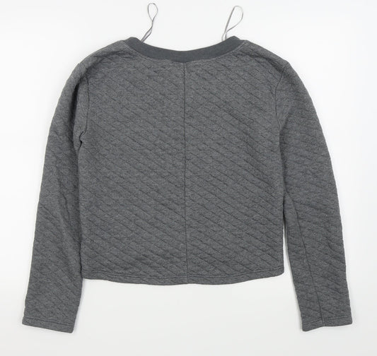 Miss Selfridge Womens Grey Pullover Jumper Size 10