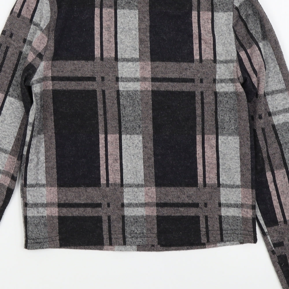 Womens UK Size 10 River Island Multicoloured Basic T-Shirt