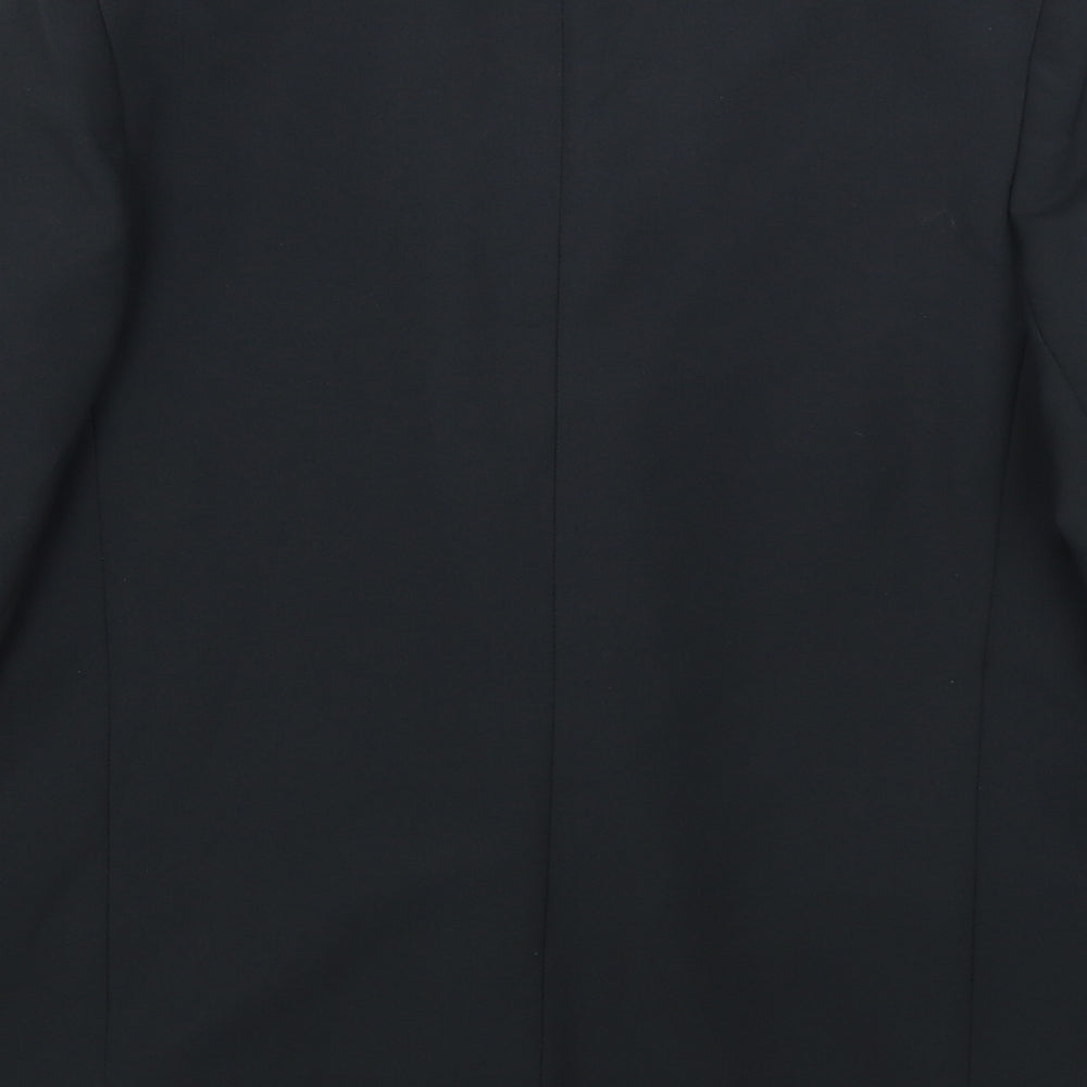 St Michael Womens Black   Jacket Blazer Size 14