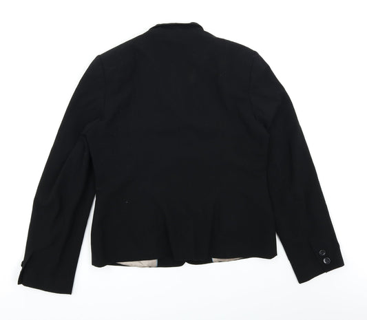 Womens UK Size 14 Collection Regular Black Blazer