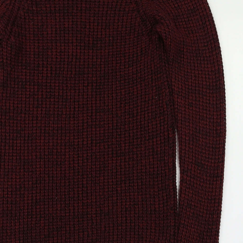 Mens UK Size M New Look Red Pullover Sweatshirt
