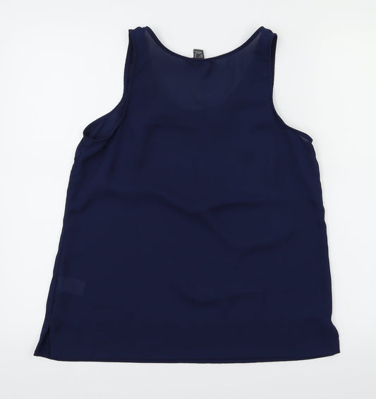 Primark Womens Blue Basic Blouse Size 8