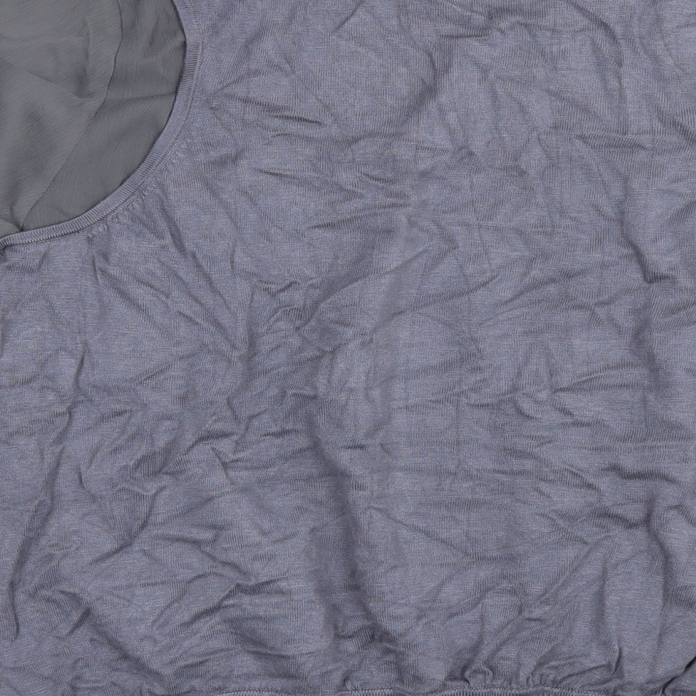 Womens UK Size 18 NEXT Purple Basic Blouse
