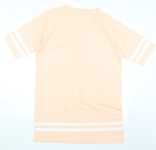 Atmosphere Womens Orange Shirt Dress Size 14