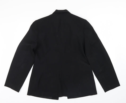 Womens UK Size 14 AMARANTO Black Jacket