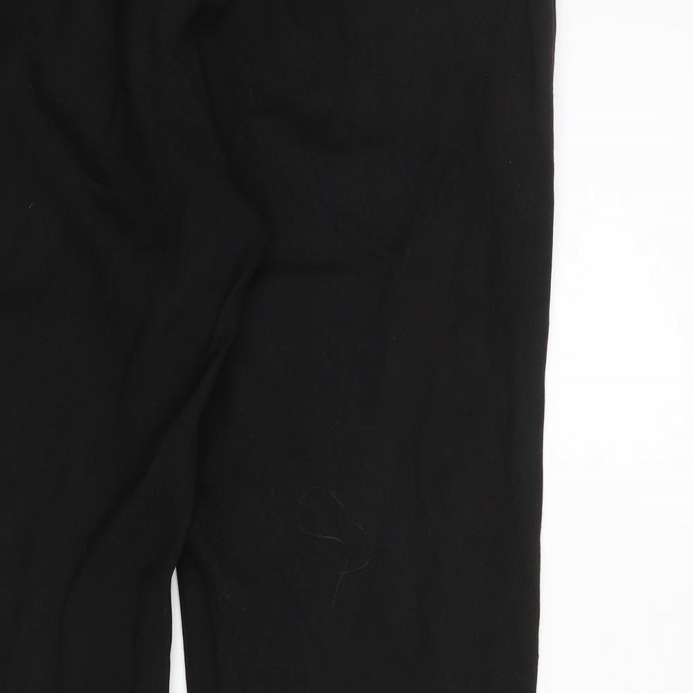 Oasis Womens Black Trousers Size 14 L28 in