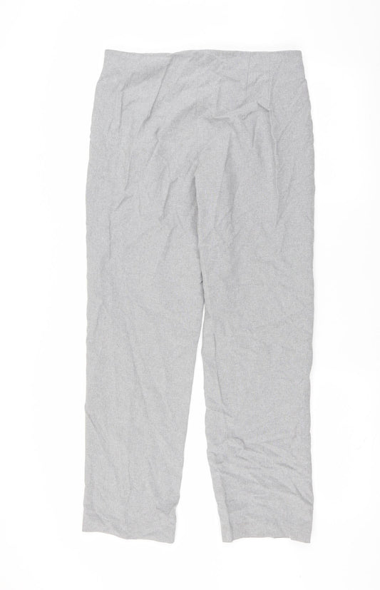 Womens UK Size 12 Marks and Spencer Regular Fit Grey Trousers