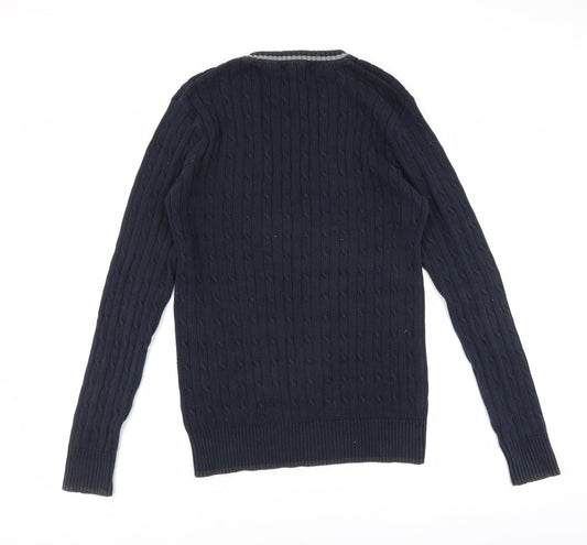 Preworn Mens Blue Pullover Jumper Size L