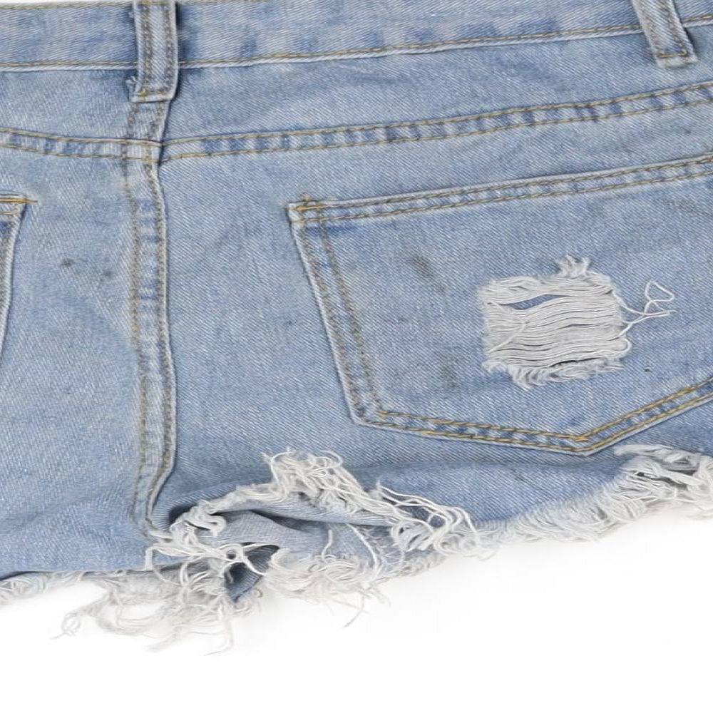 Womens UK Size L Preworn Regular Fit Cut-Off Shorts