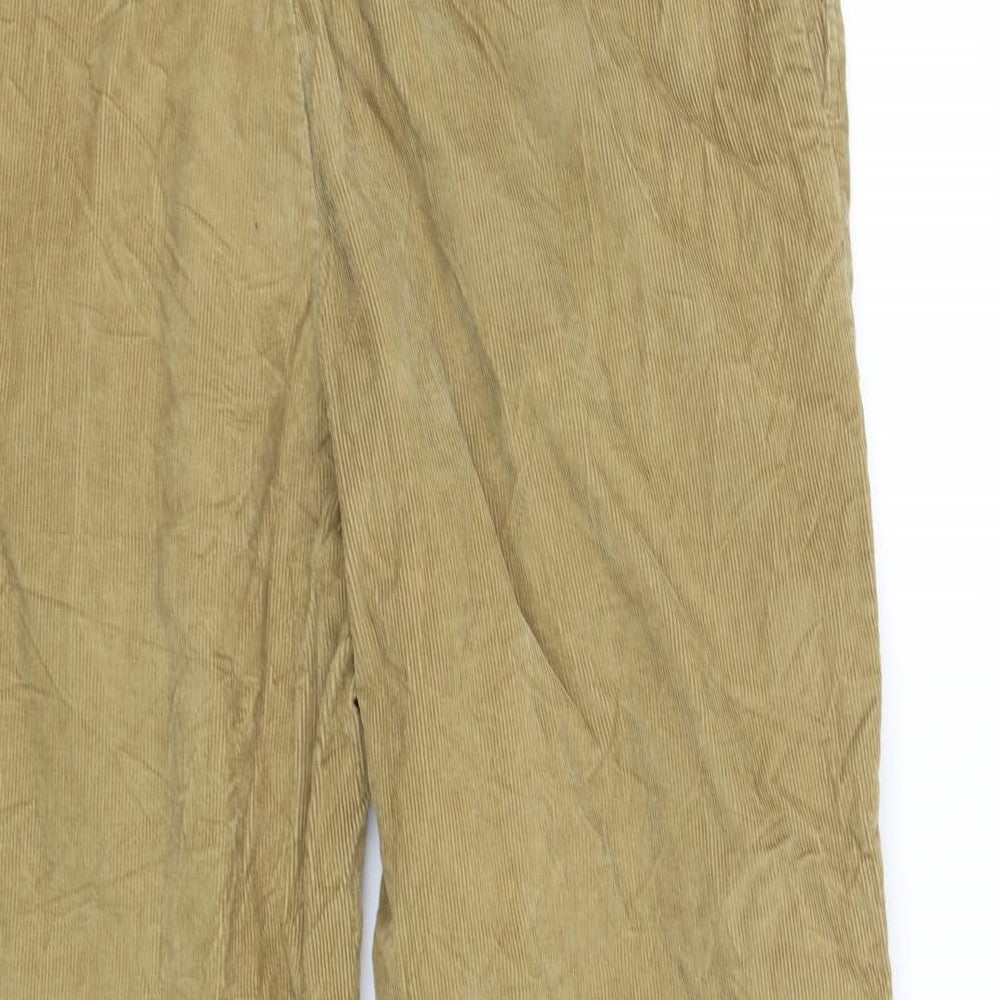 Lands' End Womens Beige Straight Jeans Size 35 L30 in