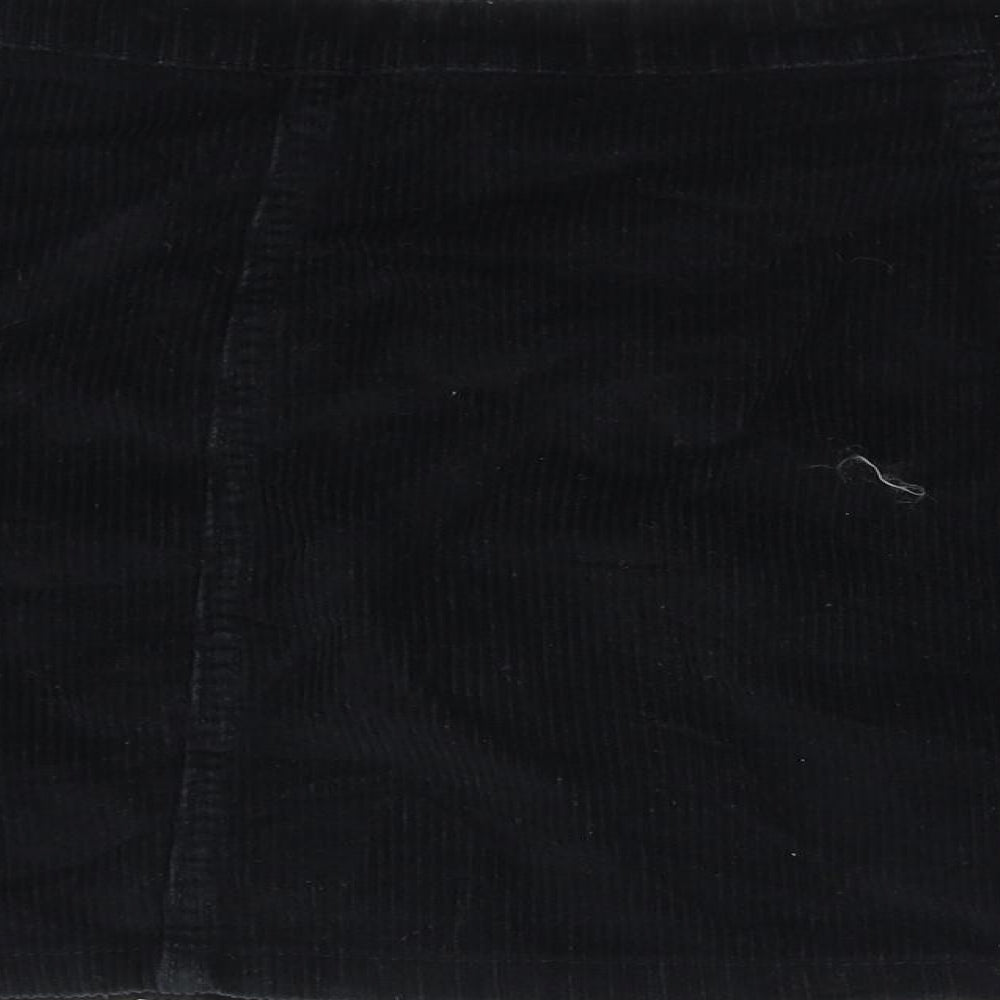 deniem & co Womens Black Flare Skirt Size 10