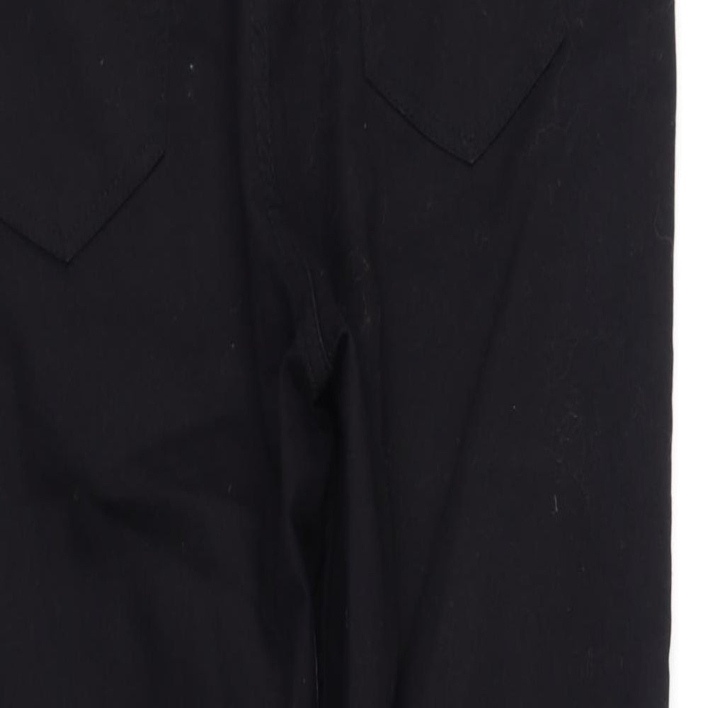 New Look Womens Black Straight Jeans Size 14 L28 in
