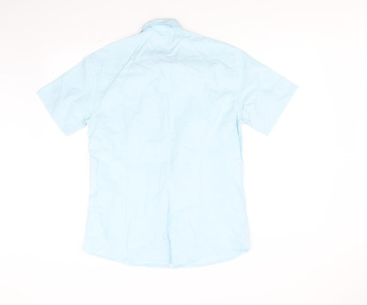 TU Mens Blue Polo Size S