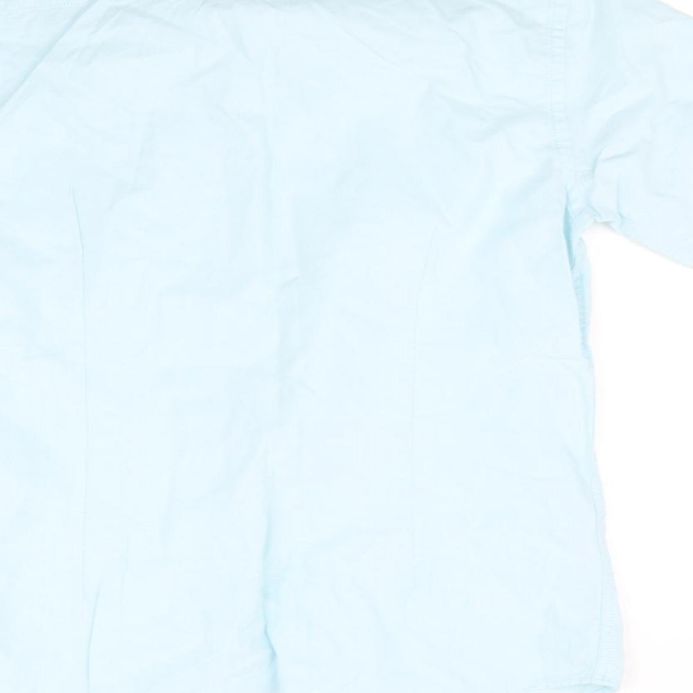 TU Mens Blue Polo Size S