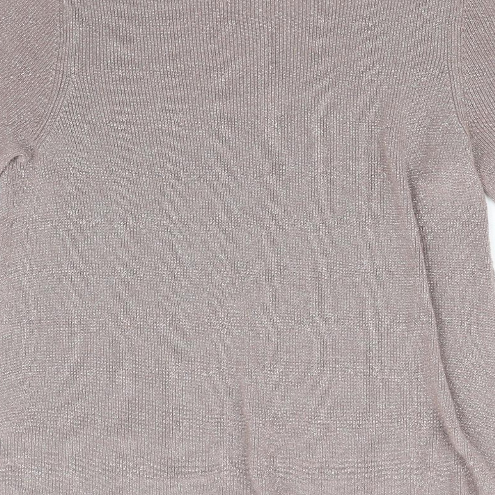 Next Womens Beige Pullover Jumper Size 12