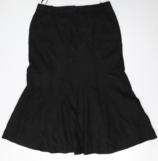 NEXT  Womens Black   A-Line Skirt Size 10