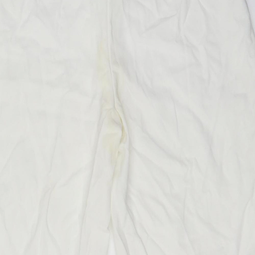 George Womens Ivory Trousers Size 8 L20 in