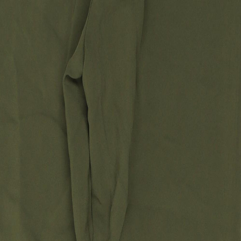 F&F Womens Green Trousers Size 12 L24 in
