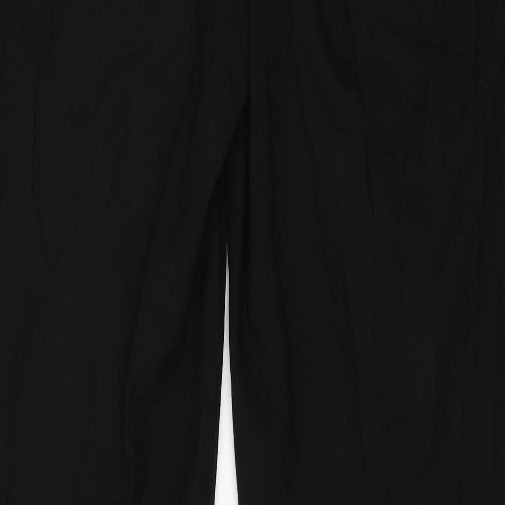 Florence + Fred Womens Black Trousers Size 30 in L27 in