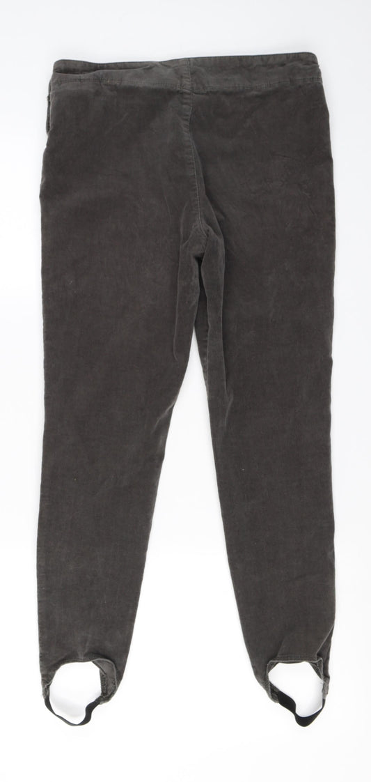 Womens UK Size 10 Marks and Spencer Regular Fit Grey Trousers