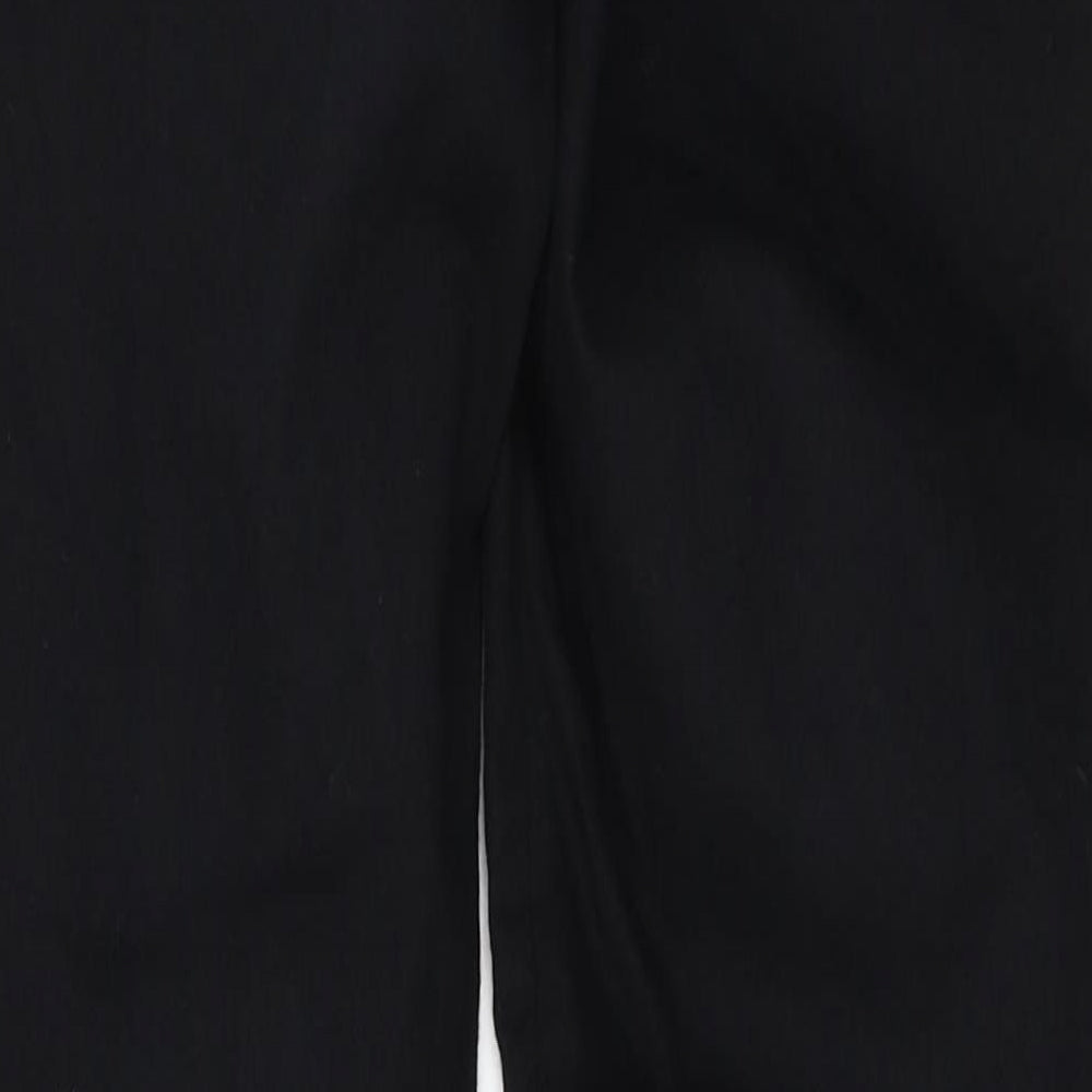 Mango Womens Black Trousers Size 26 L22 in