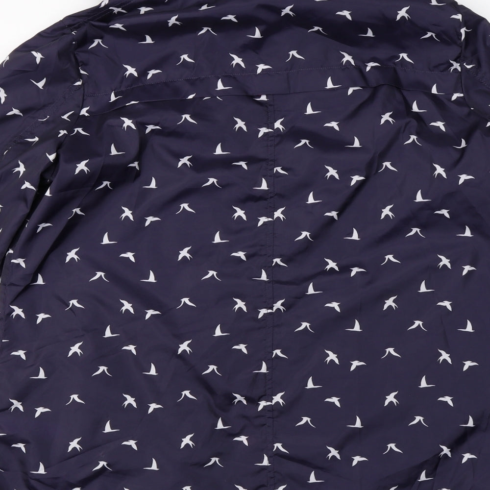 F&F  Womens Blue   Rain Coat Coat Size L