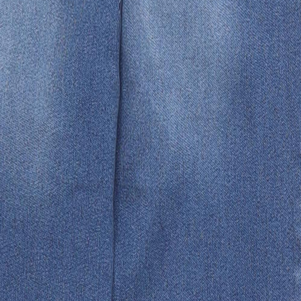Womens UK Size 8 Marks and Spencer Regular Fit Jegging Blue Jeans