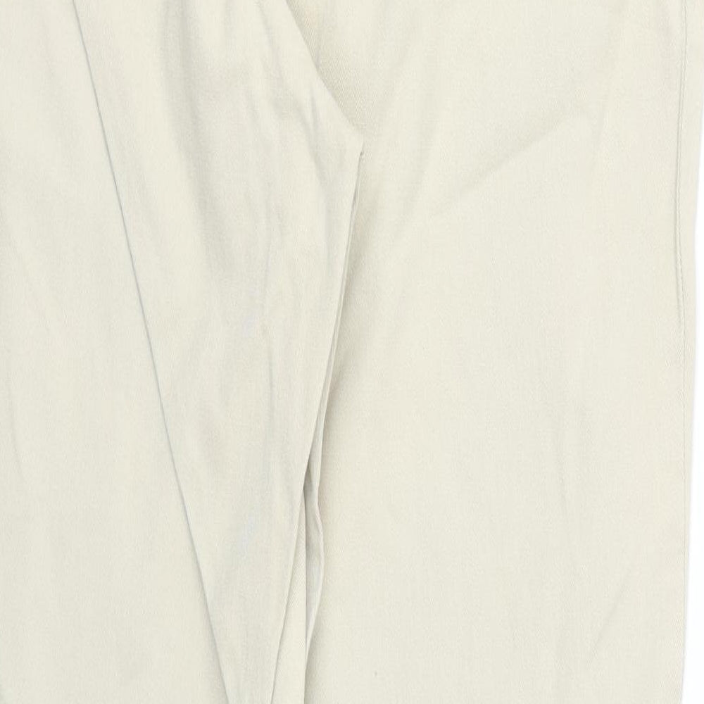 Womens UK Size 16 Bonmarché Regular Fit Beige Trousers