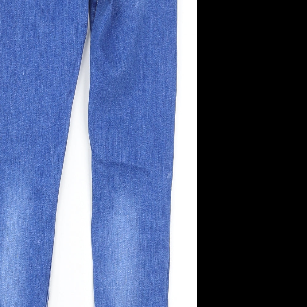 Denim Co Womens Blue Denim Skinny Jeans Size 10 L27 in