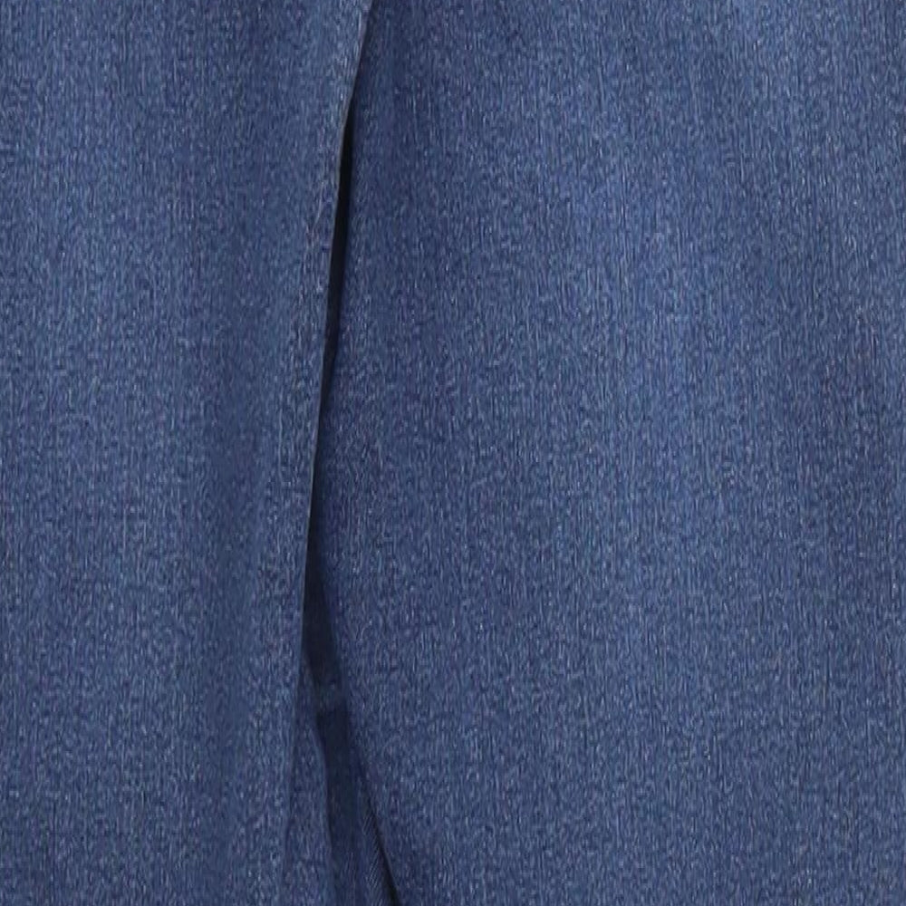 F&F Womens Blue Denim Skinny Jeans Size 6 L29 in