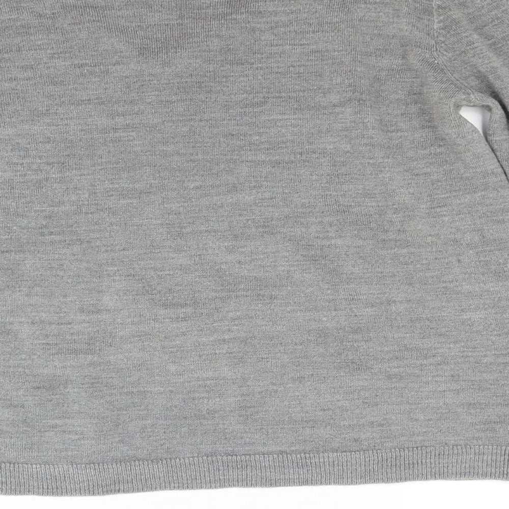 Primark Womens Grey Knit Pullover Jumper Size M