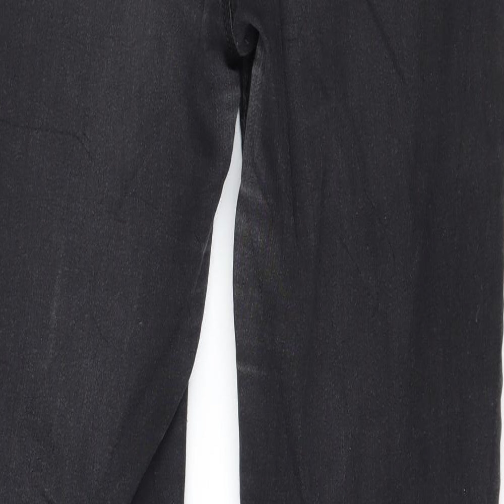Dorothy Perkins Womens Black Denim Skinny Jeans Size 10 L29 in