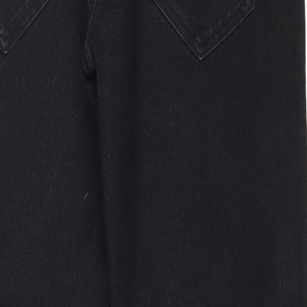 Easy Mens Black Denim Skinny Jeans Size 32 in L30 in
