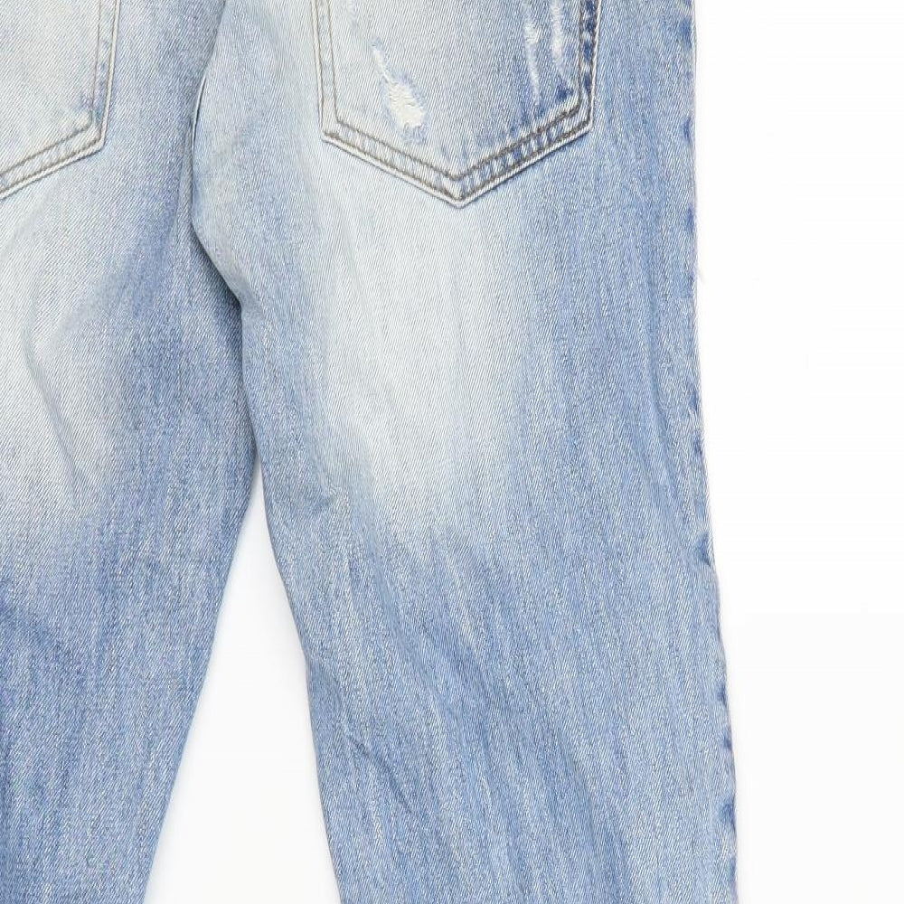 Womens UK Size 30 in Denim & Co. Regular Fit Skinny Blue Jeans