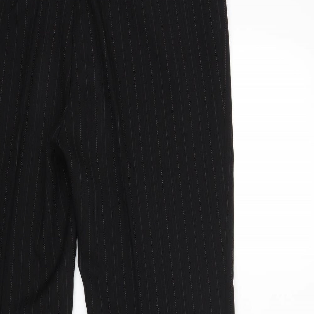 Womens UK Size 16 Atmosphere Regular Fit Black Trousers