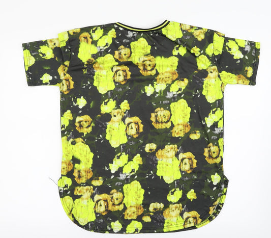 Womens UK Size 8 Atmosphere Multicoloured Basic T-Shirt