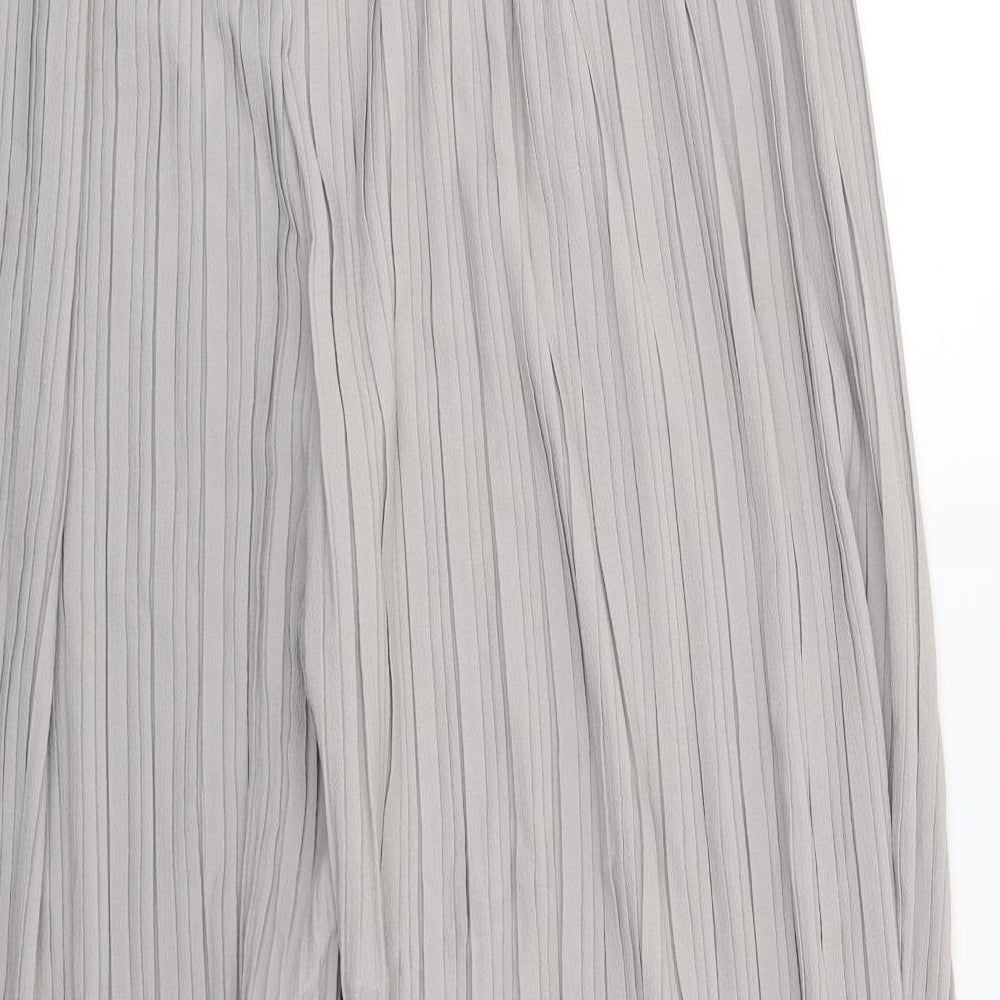 Womens UK Size 14 Missguided Regular Fit Grey Trousers