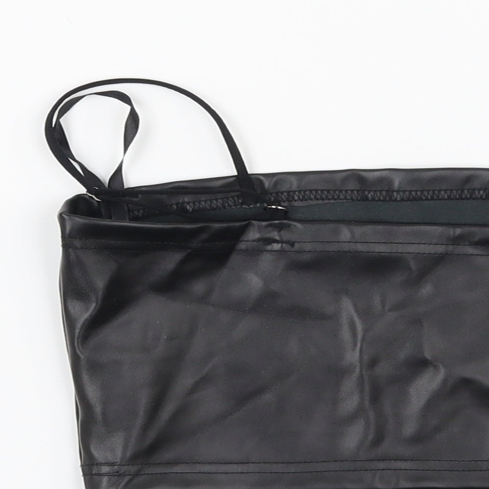 SheIn Womens Black Basic Blouse Size XS