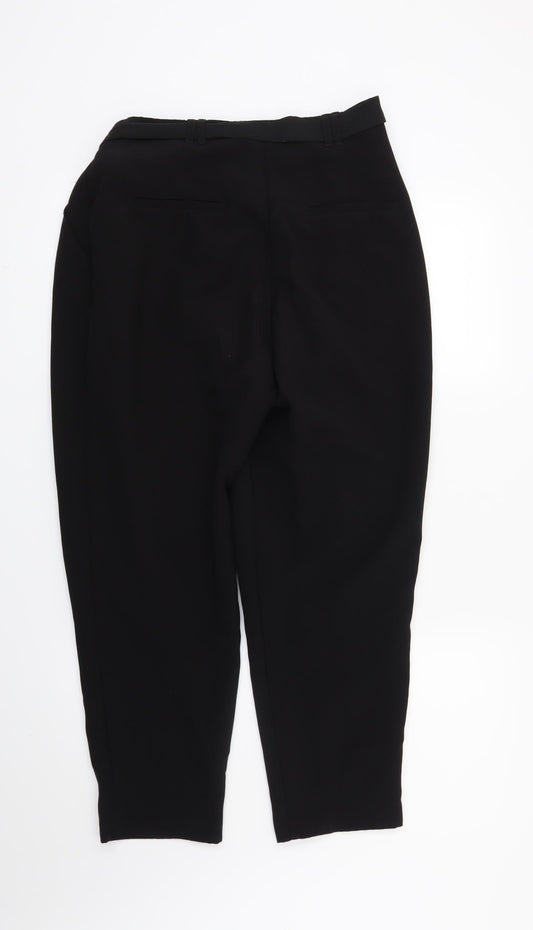 New Look Womens Black Trousers Size 12 L27 in