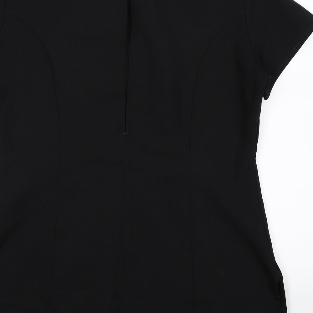 Womens UK Size 12 Simon Jersey Black Jacket