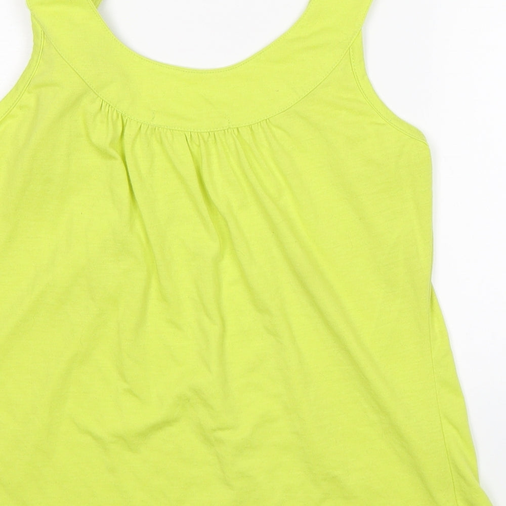 George Womens Green Basic Tank Size 10