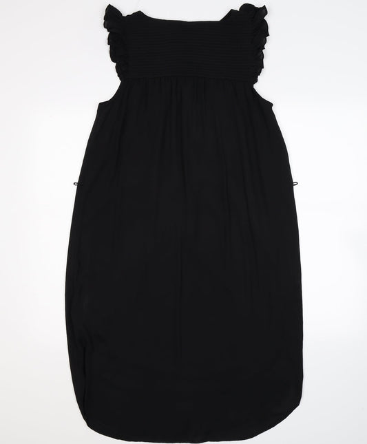 H&M Womens Black Fit & Flare Size 12