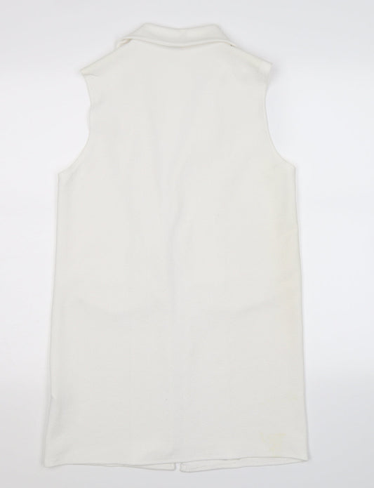 Cameo Rose Womens White Jacket Blazer Size 12